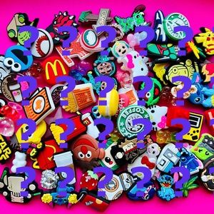 30pcs Croc Shoe Charm Mystery Pack Surprise